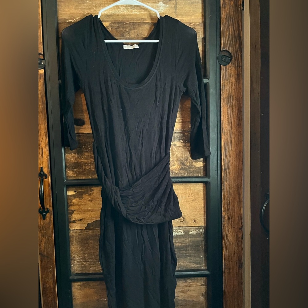 Rachel Black Long Sleeve Dress